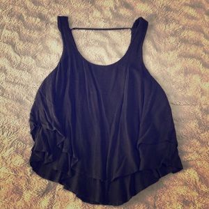 Target Dip Back Crop-Top